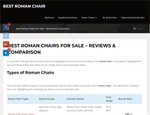 Tablet Screenshot of bestromanchair.com